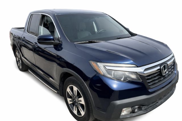 Black (Obsidian Blue Pearl) 2017 Honda Ridgeline RTL Pickup Truck Front-Wheel Drive Automatic