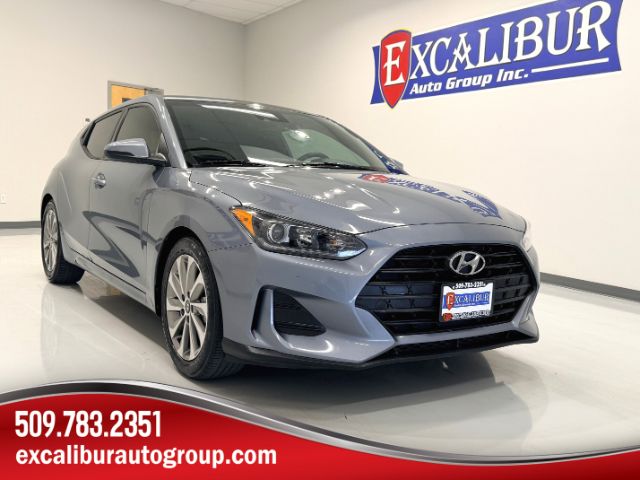 Sonic Silver 2019 Hyundai Veloster Coupe Front-Wheel Drive Automatic