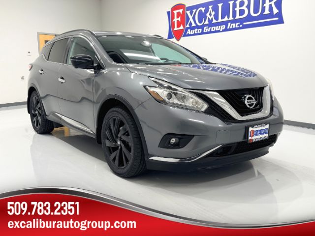Gray (Gun Metallic) 2017 Nissan Murano Platinum AWD SUV / Crossover All-Wheel Drive Automatic