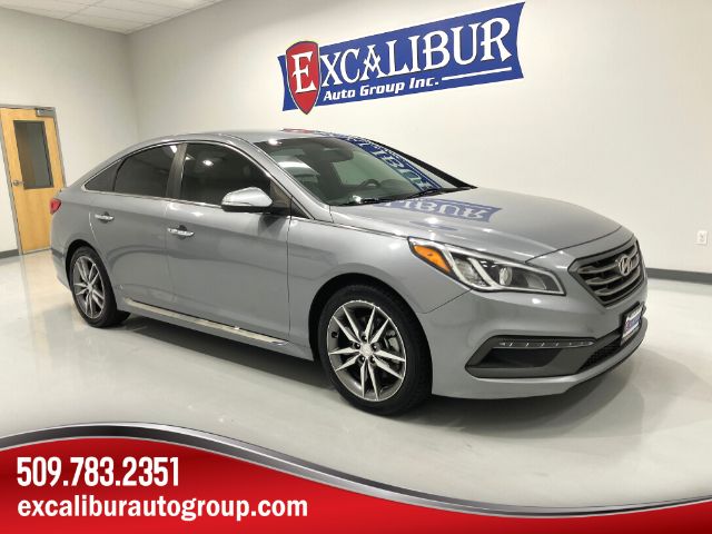 Shale Gray Metallic 2015 Hyundai Sonata Sedan Front-Wheel Drive Automatic
