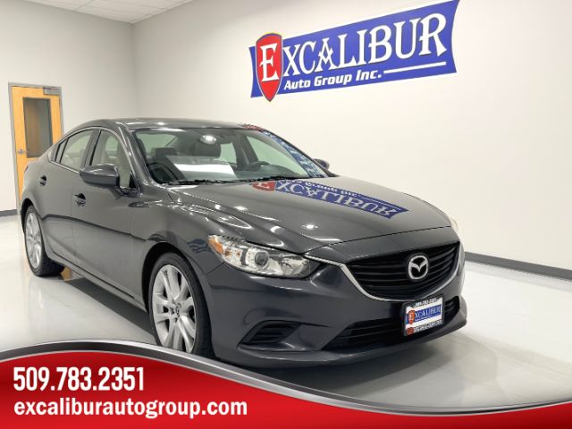Meteor Gray Mica 2015 Mazda MAZDA6 Sedan Front-Wheel Drive Automatic