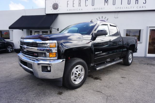 Black 2015 Chevrolet Silverado 2500HD Pickup Truck Four-Wheel Drive