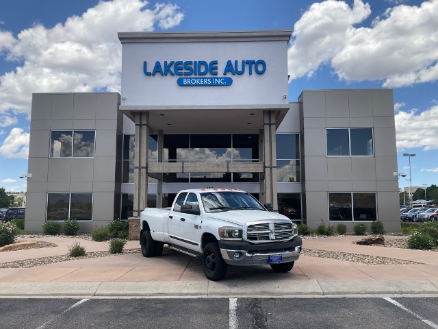 Bright White Clearcoat 2007 Dodge RAM 3500 Pickup Truck Four-Wheel Drive 6-Speed Automatic