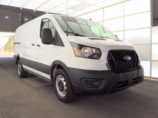 Oxford White 2024 Ford Transit Cargo Van Rear-Wheel Drive Automatic