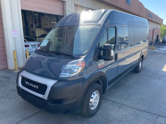 Patriot Blue Pearlcoat 2020 RAM ProMaster 3500 159 High Roof Extended Cargo Van FWD Van Front-Wheel Drive Automatic