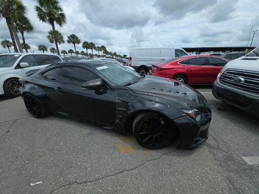 Black (Caviar) 2017 Lexus RC F F RWD Coupe Rear-Wheel Drive Automatic
