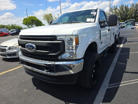 Oxford White 2021 Ford F-250 Super Duty XL LB 4WD Pickup Truck Four-Wheel Drive Automatic
