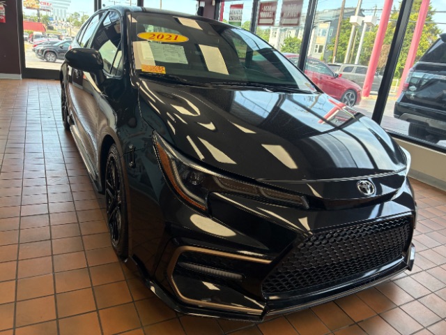 Black Sand Pearl 2021 Toyota Corolla Sedan Front-Wheel Drive Automatic