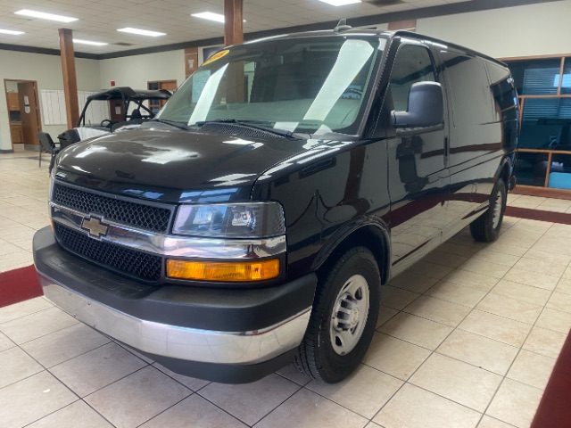 Black 2018 Chevrolet Express Cargo 2500 RWD Van Rear-Wheel Drive Automatic
