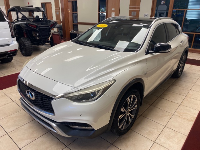 Majestic White 2018 INFINITI QX30 SUV / Crossover All-Wheel Drive Automatic