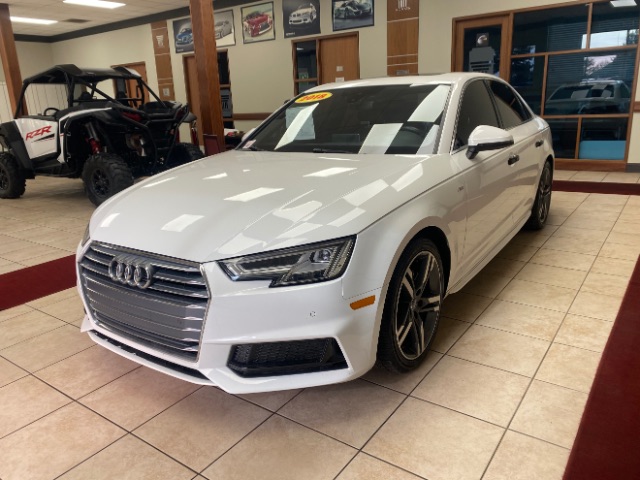White 2018 Audi A4 2.0 TFSI ultra Premium Plus FWD Sedan Front-Wheel Drive 7-Speed Dual Clutch