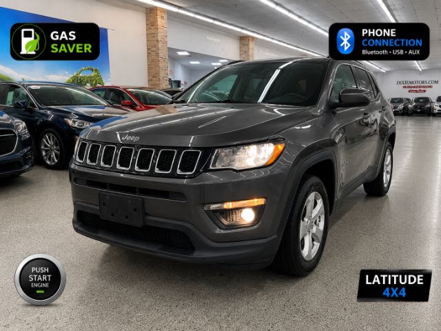Gray 2018 Jeep Compass SUV / Crossover Four-Wheel Drive 9-Speed Automatic