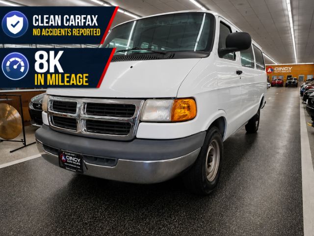 Bright White 2001 Dodge RAM Wagon Van Rear-Wheel Drive 4-Speed Automatic