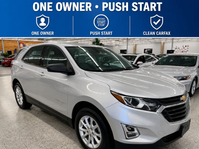 Silver Ice Metallic 2018 Chevrolet Equinox SUV / Crossover Front-Wheel Drive 6-Speed Automatic