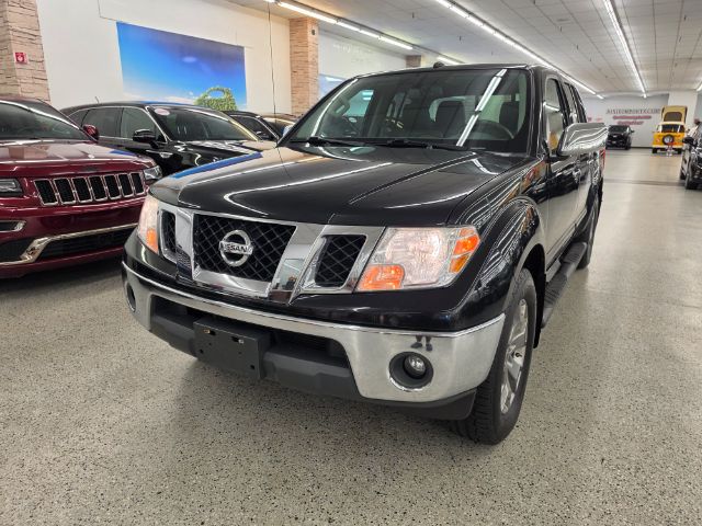 Gray (Magnetic Black Pearl) 2019 Nissan Frontier Pickup Truck Four-Wheel Drive 5-Speed Automatic