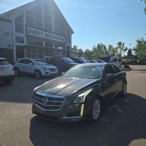Phantom Gray Metallic 2014 Cadillac CTS Sedan Rear-Wheel Drive Automatic