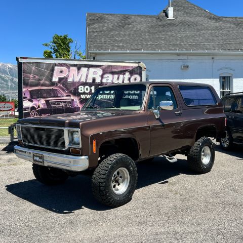 Blue 1976 Chevrolet Blazer SUV / Crossover Automatic