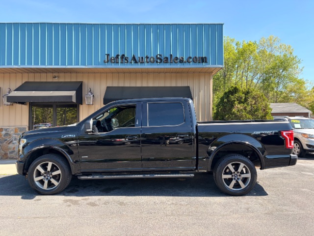 Shadow Black 2016 Ford F-150 XLT SuperCrew 4WD Pickup Truck Four-Wheel Drive Automatic