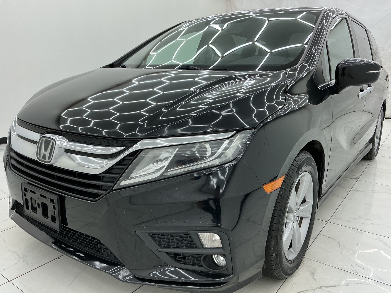 Black 2019 Honda Odyssey Minivan Front-Wheel Drive Automatic