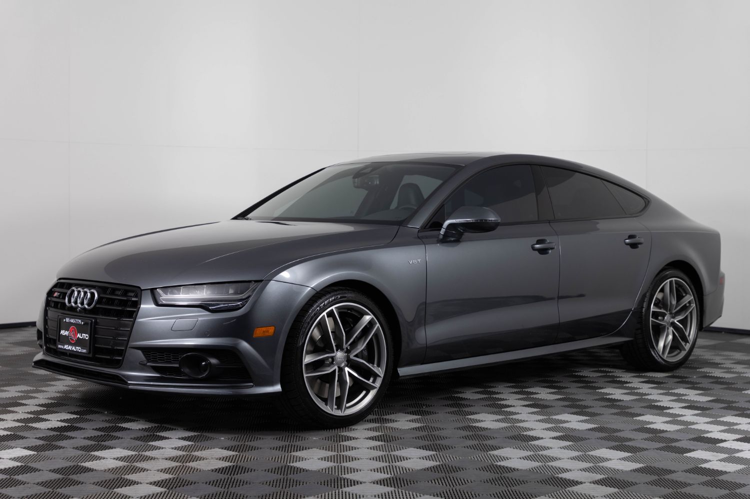 Gray 2017 Audi S7 4.0T quattro Premium Plus AWD Sedan All-Wheel Drive Automatic