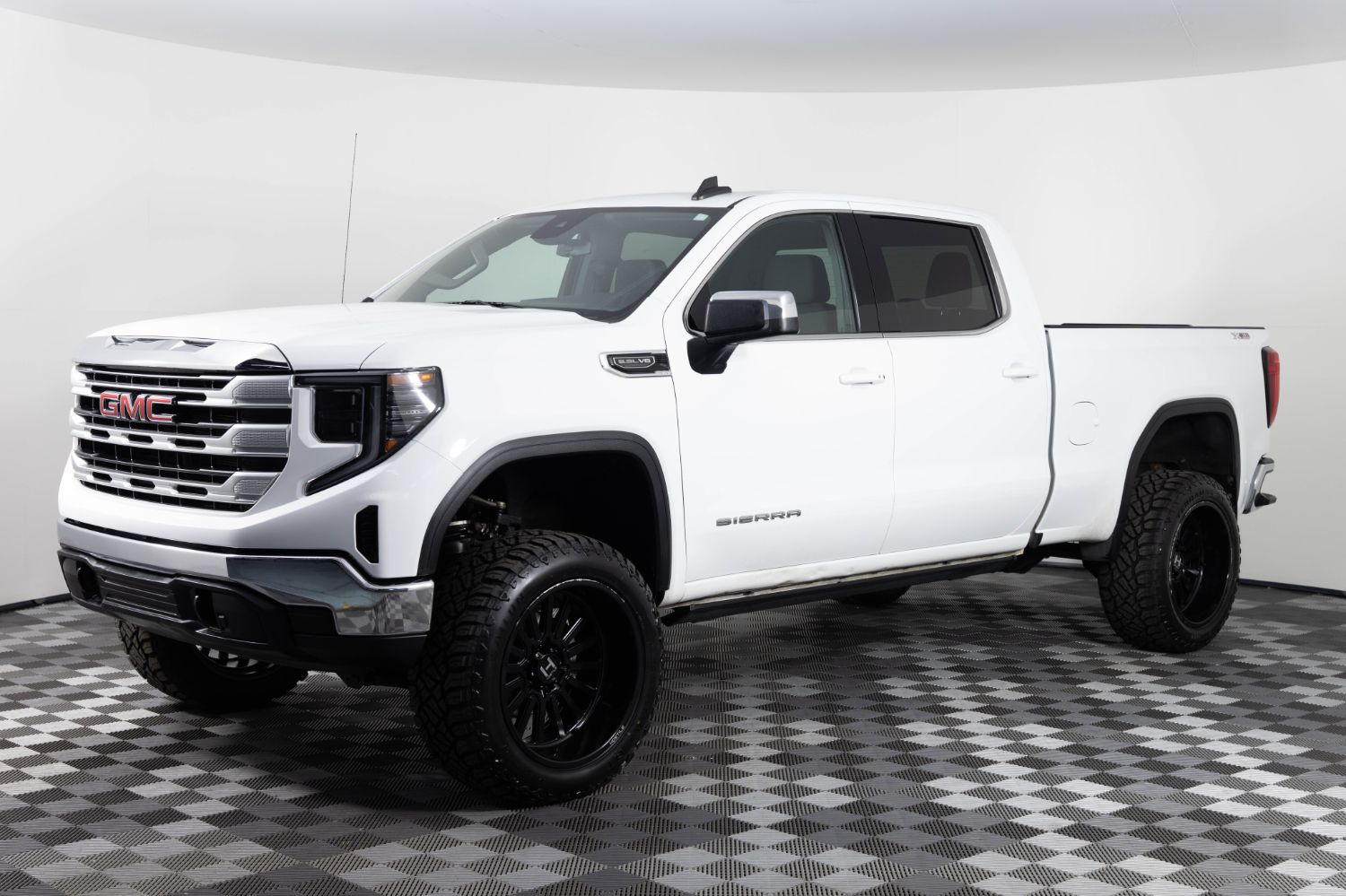 Summit White 2022 GMC Sierra 1500 Pickup Truck Four-Wheel Drive Automatic