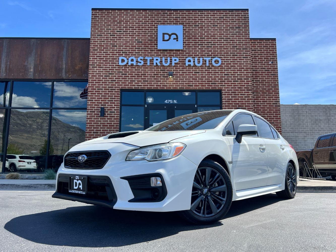 White 2019 Subaru WRX AWD Sedan All-Wheel Drive 6-Speed Manual