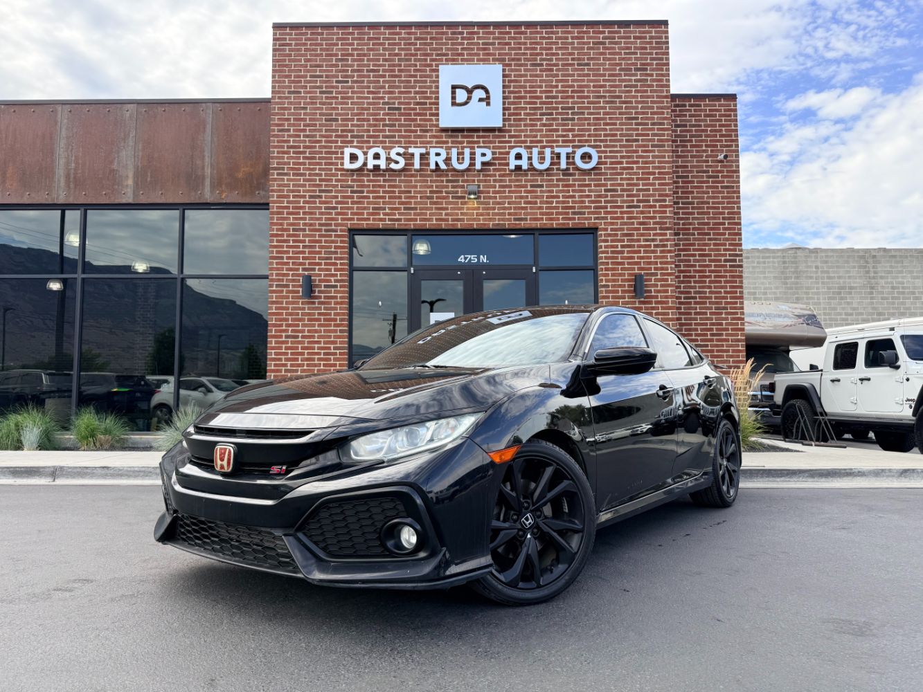 Crystal Black Pearl 2018 Honda Civic Sedan Front-Wheel Drive 6-Speed Manual