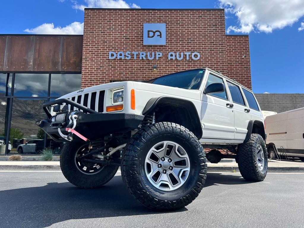 White 1997 Jeep Cherokee SUV / Crossover Four-Wheel Drive 4-Speed Automatic