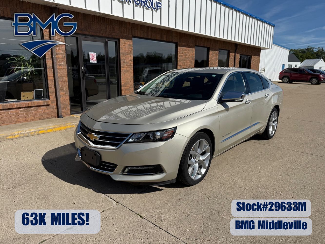 2014 Chevrolet Impala Oro Sedán Tracción delantera Automática