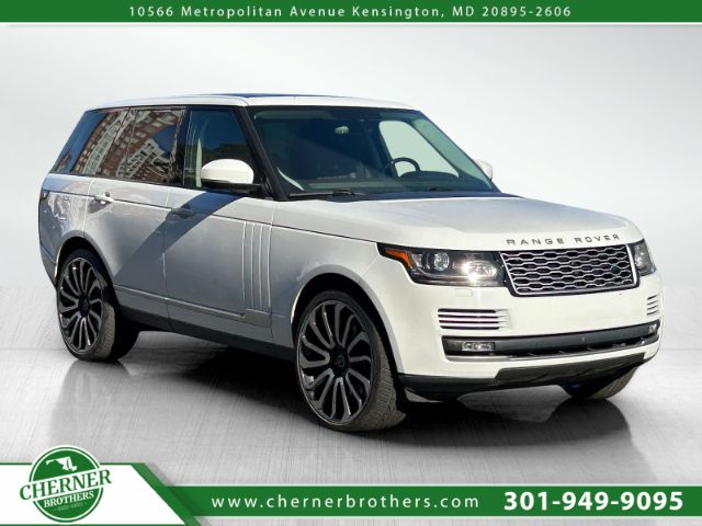 Fuji White (1AA) 2016 Land Rover Range Rover SUV / Crossover All-Wheel Drive 8-Speed Automatic