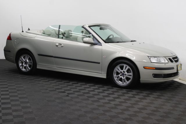 White (Parchment Silver Metallic) 2006 Saab 9-3 2.0T Convertible Convertible Front-Wheel Drive Automatic