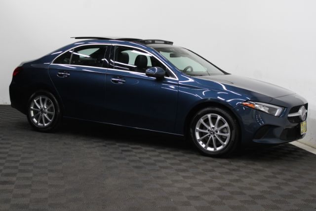 Denim Blue Metallic 2019 Mercedes-Benz A-Class A 220 Sedan 4MATIC AWD Sedan All-Wheel Drive Automatic