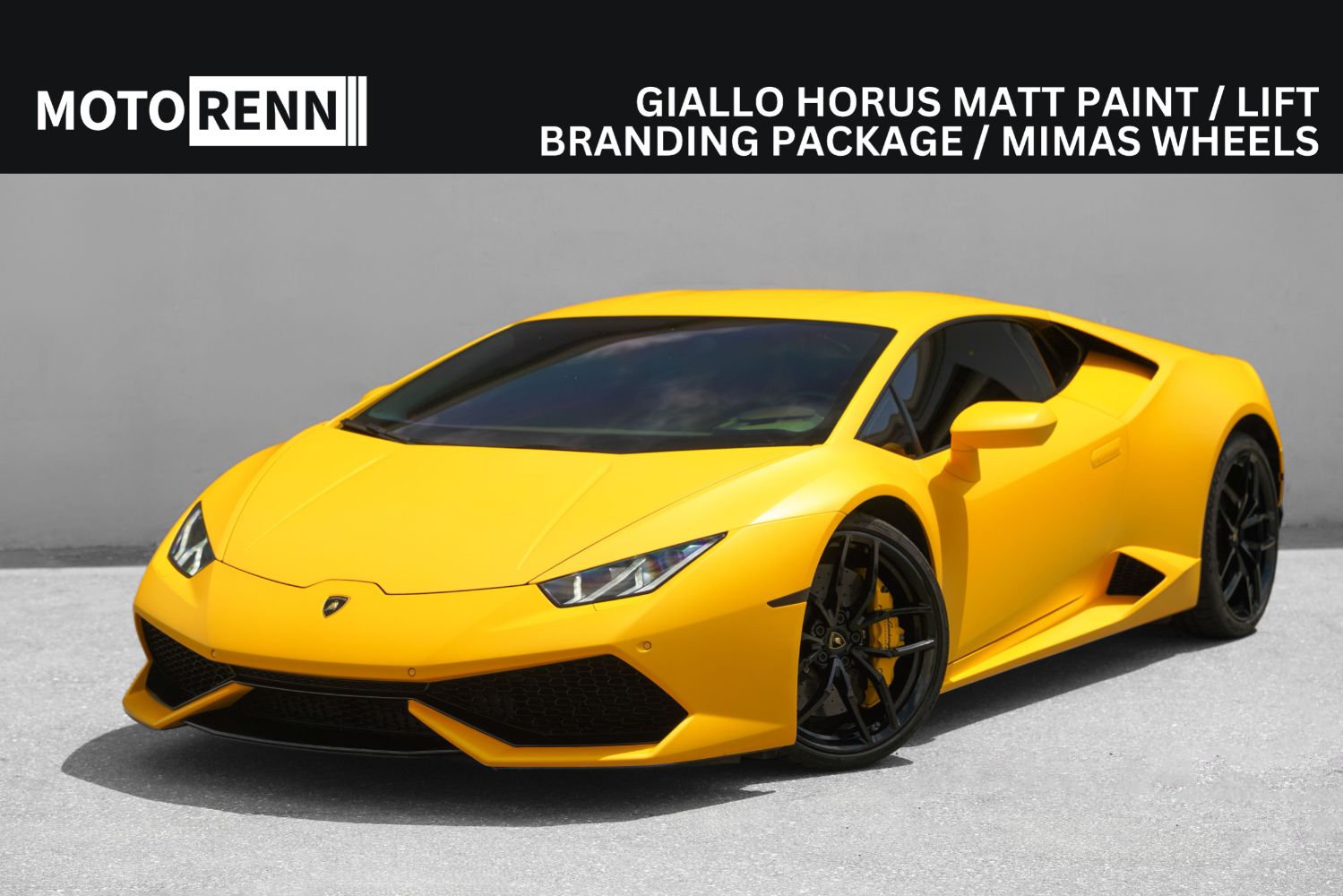 Giallo Horus Matt 2015 Lamborghini Huracan Coupe All-Wheel Drive 7-Speed Automatic