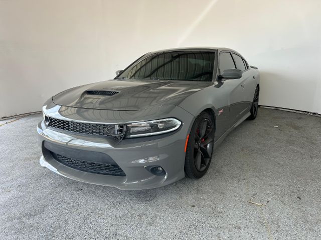 Gray (Destroyer Grey Clear) 2019 Dodge Charger R/T Scat Pack RWD Sedan Rear-Wheel Drive 5-Speed Automatic