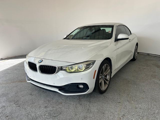 White 2019 BMW 4 Series 430i Convertible RWD Convertible Rear-Wheel Drive 8-Speed Automatic