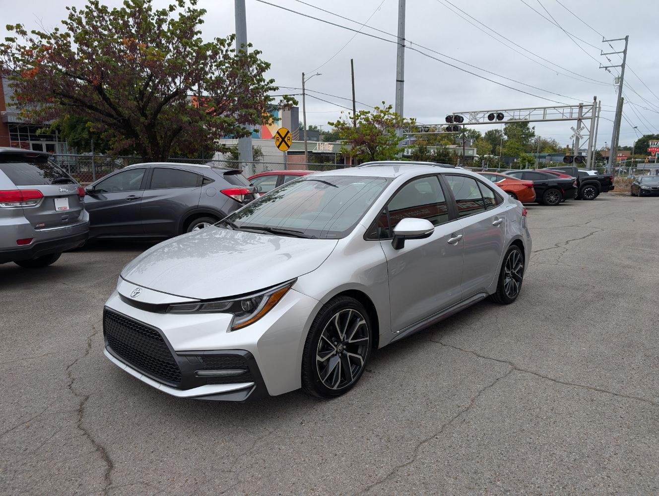 Silver 2022 Toyota Corolla Sedan Front-Wheel Drive Automatic