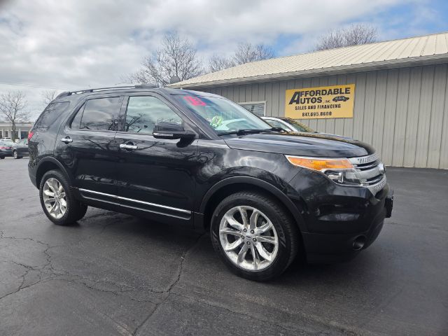 Tuxedo Black Metalli 2013 Ford Explorer XLT 4WD SUV / Crossover All-Wheel Drive Automatic