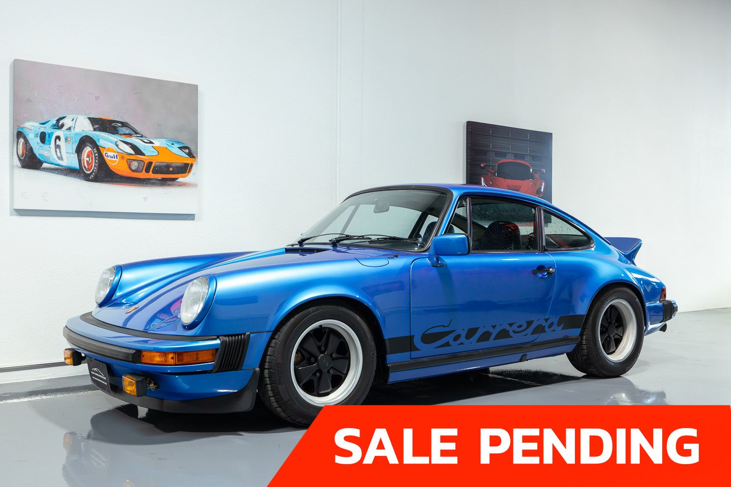 Minerva Blue 1980 Porsche 911 Coupe 5-Speed Manual