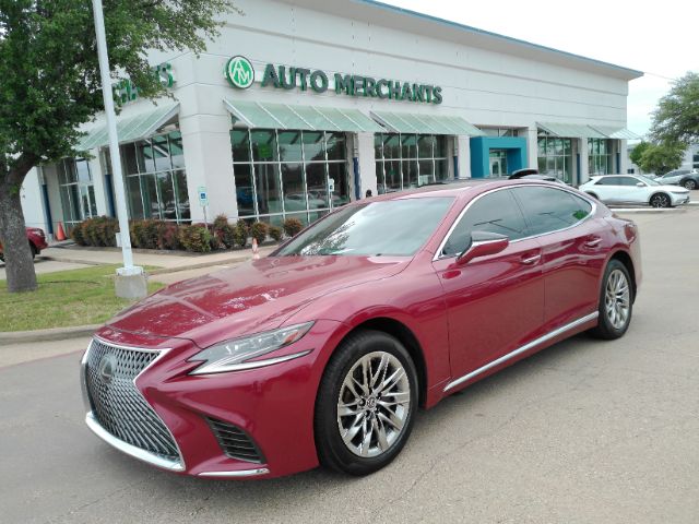 Matador Red Mica 2018 Lexus LS 500 RWD Sedan Rear-Wheel Drive Automatic