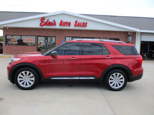 Rapid Red Metallic Tinted Clearcoat 2020 Ford Explorer SUV / Crossover Rear-Wheel Drive