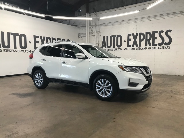 Glacier White 2017 Nissan Rogue SUV / Crossover All-Wheel Drive Automatic