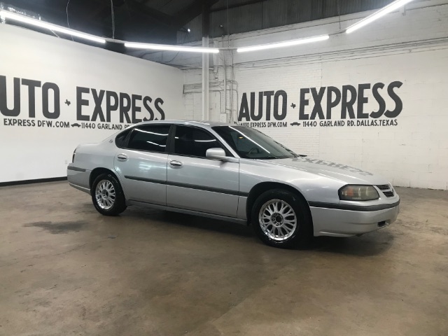 Silver 2004 Chevrolet Impala Sedan Front-Wheel Drive Automatic
