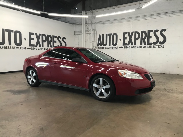 Crimson Red 2007 Pontiac G6 GT Sedan Front-Wheel Drive Automatic