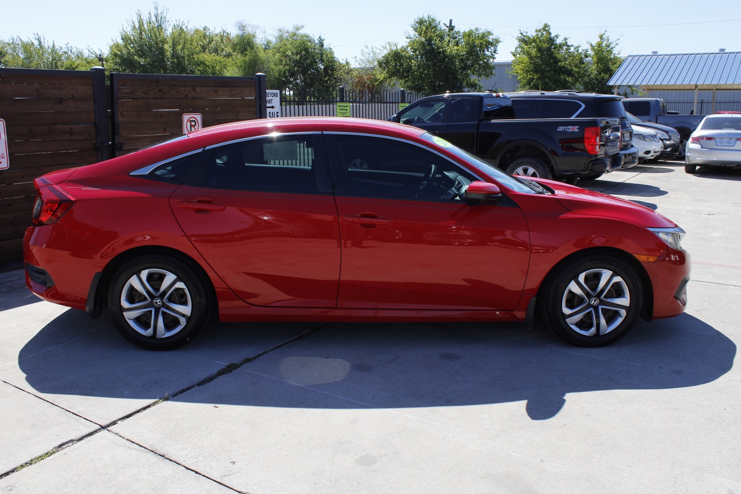 2016 Honda Civic LX Sedan CVT 4