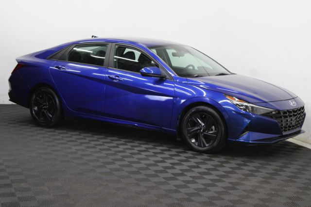 2021 Hyundai Elantra Blue