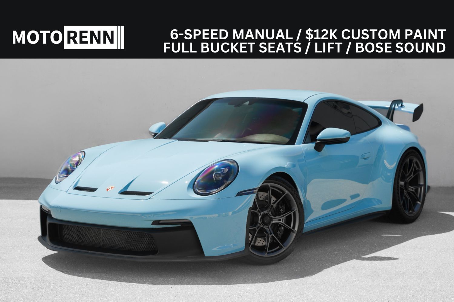 2022 Porsche 911 GT3 Coupe RWD